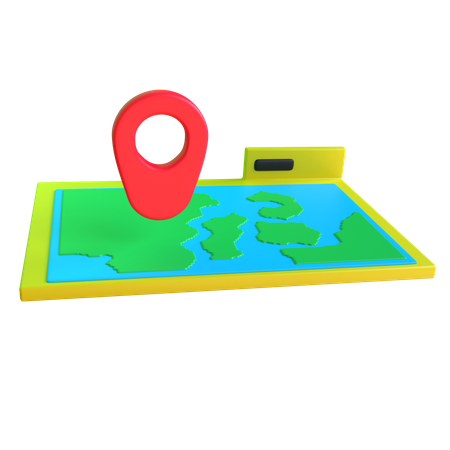 Carte  3D Icon