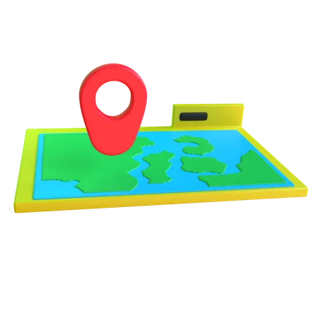 Carte  3D Icon