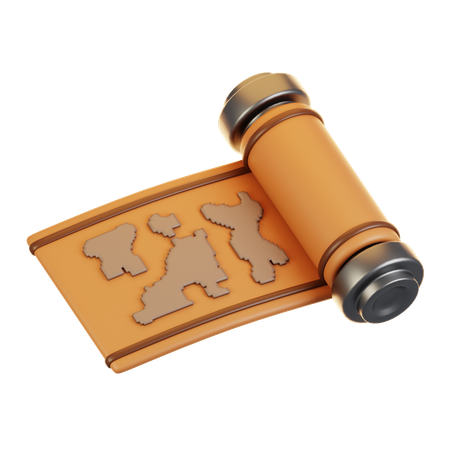 Carte  3D Icon