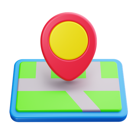 Carte  3D Icon