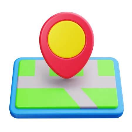 Carte  3D Icon