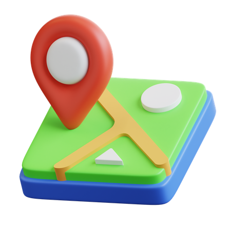 Carte  3D Icon