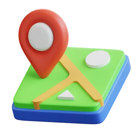 Carte  3D Icon