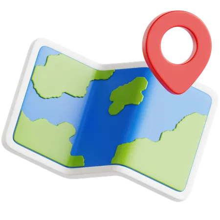 Carte  3D Icon