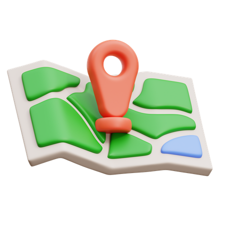 Carte  3D Icon