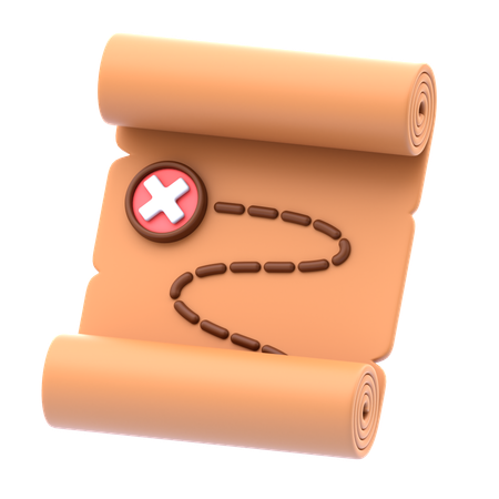 Carte  3D Icon