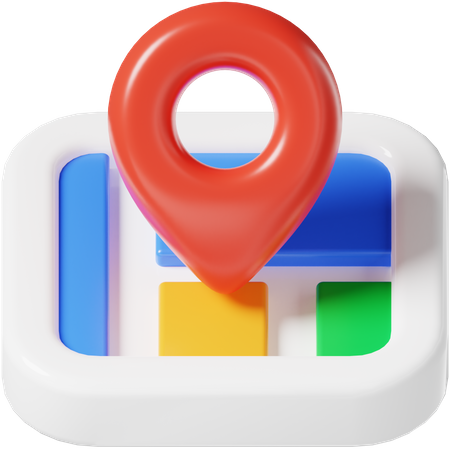 Carte  3D Icon