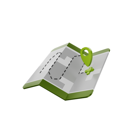 Carte  3D Icon