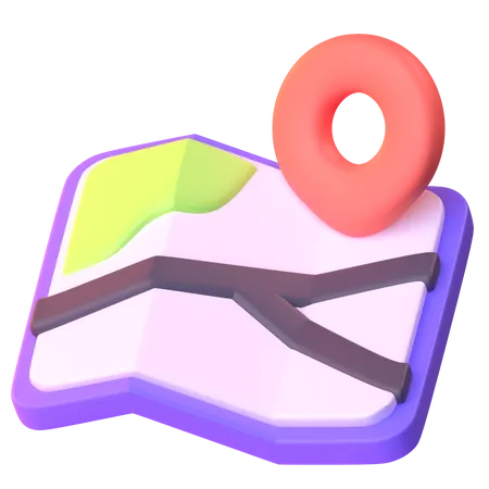 Carte  3D Icon