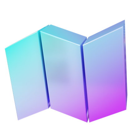 Carte  3D Icon