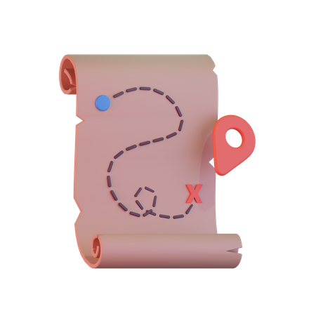 Carte  3D Icon