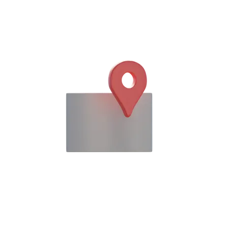 Carte  3D Icon