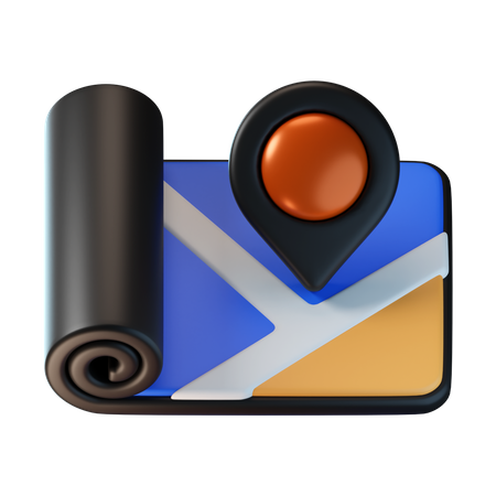 Carte  3D Icon