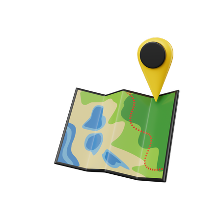 Carte  3D Icon