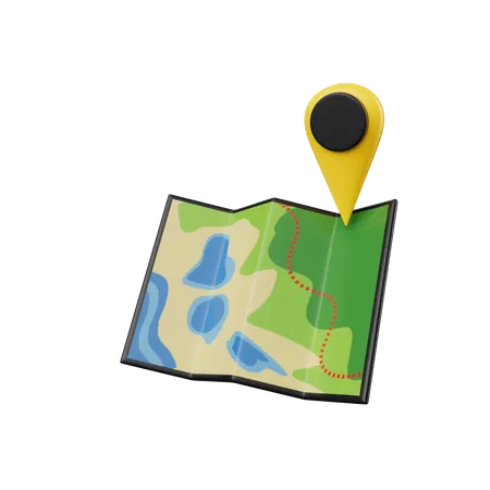 Carte  3D Icon