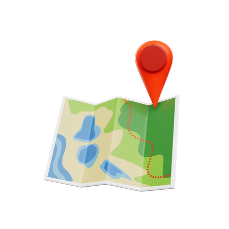 Carte  3D Icon