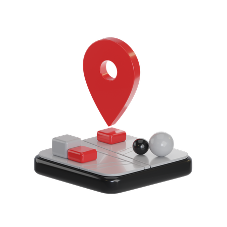 Carte  3D Icon