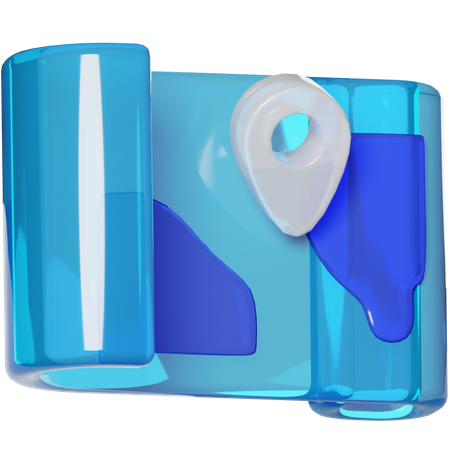 Carte  3D Icon