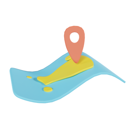 Carte  3D Icon