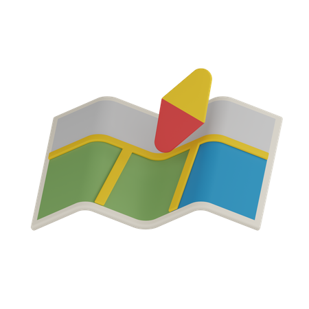 Carte  3D Icon