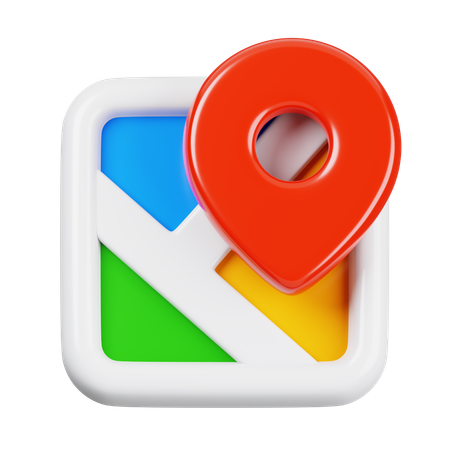 Carte  3D Icon