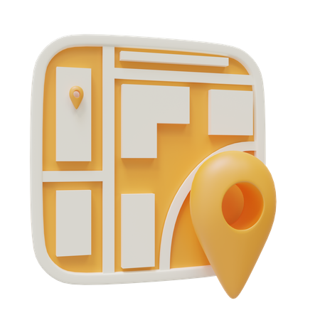 Carte  3D Icon