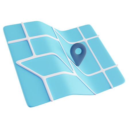 Carte  3D Icon