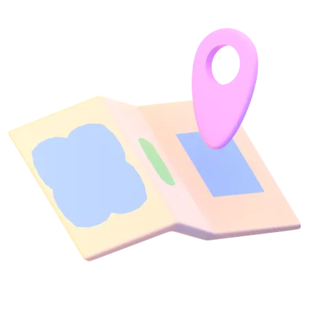 Carte  3D Icon