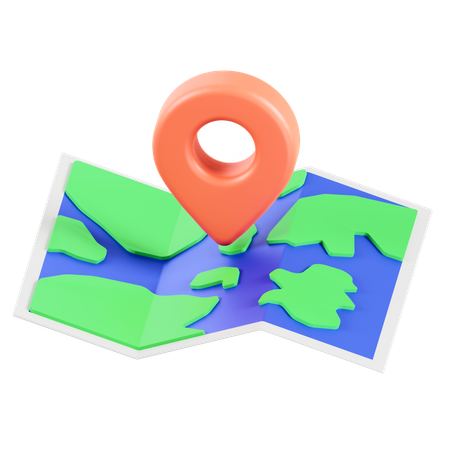 Carte  3D Icon