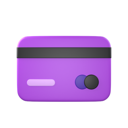 Carte bancaire  3D Icon