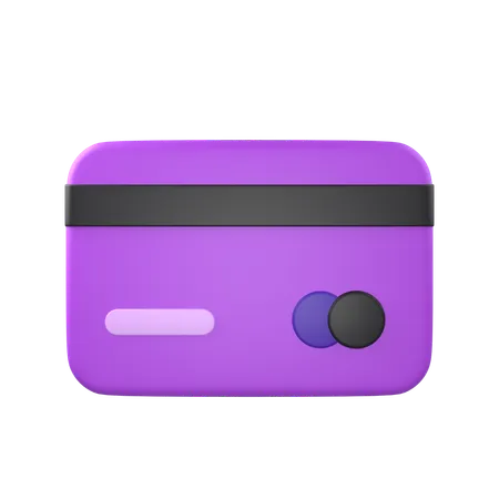 Carte bancaire  3D Icon