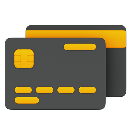 Carte bancaire  3D Icon