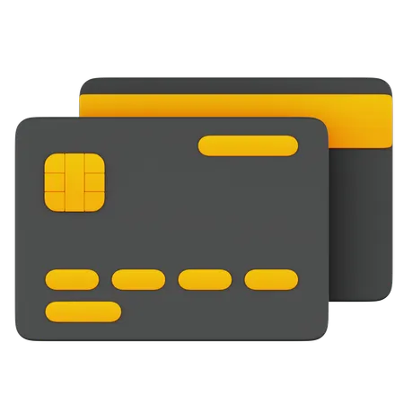 Carte bancaire  3D Icon