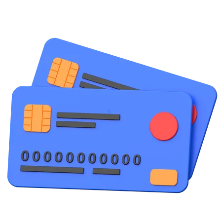 Carte bancaire  3D Icon