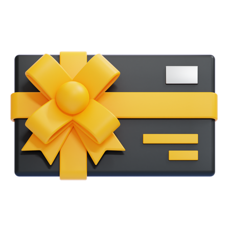 Carte cadeau  3D Icon