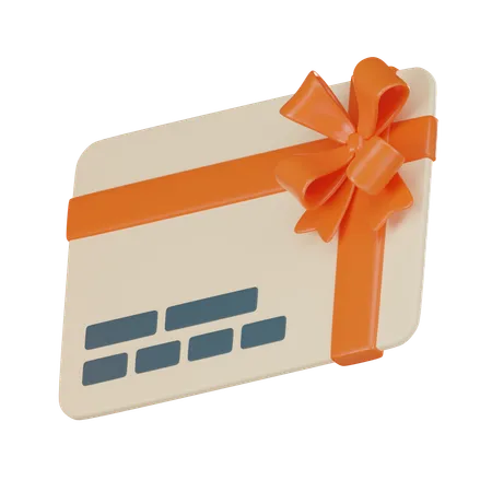 Carte cadeau  3D Icon