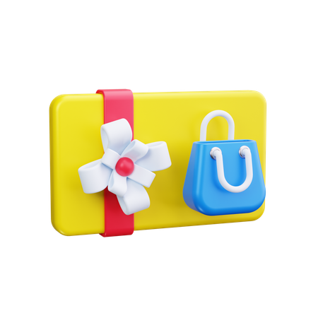 Carte cadeau  3D Icon