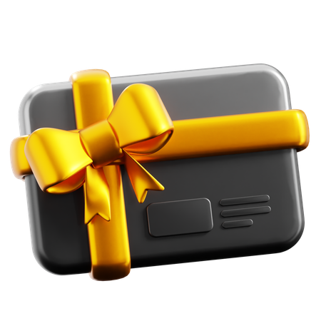 Carte cadeau  3D Icon