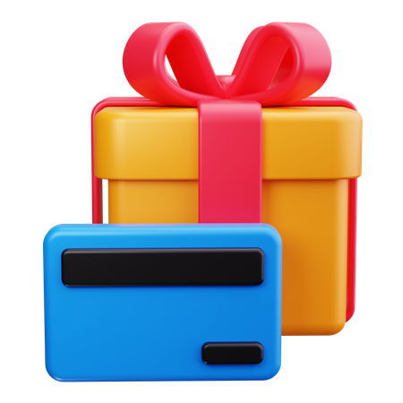 Carte cadeau  3D Icon