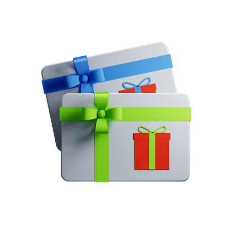 Carte cadeau  3D Icon