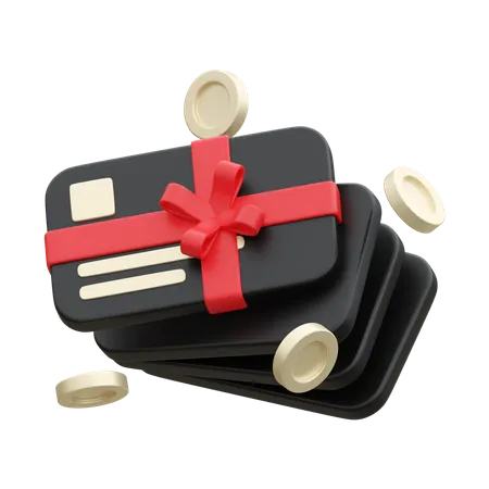 Carte cadeau  3D Icon