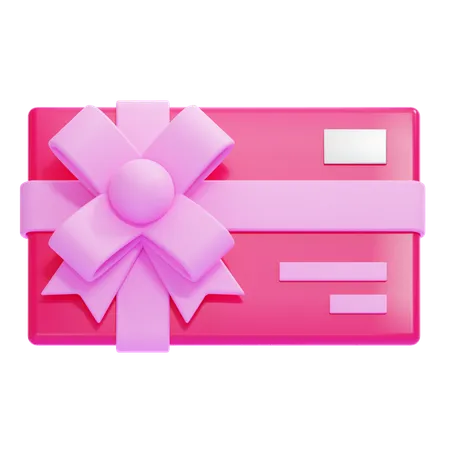 Carte cadeau Saint-Valentin  3D Icon