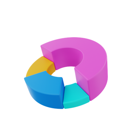 Diagramme circulaire  3D Icon