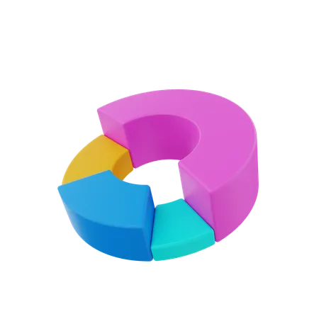 Diagramme circulaire  3D Icon