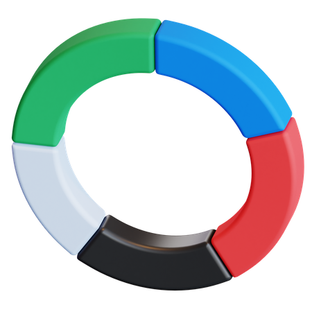 Diagramme circulaire  3D Icon