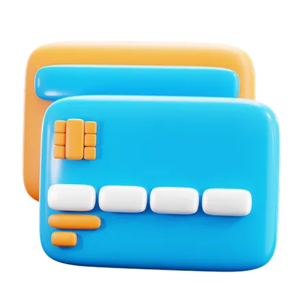 Carte de crédit  3D Icon