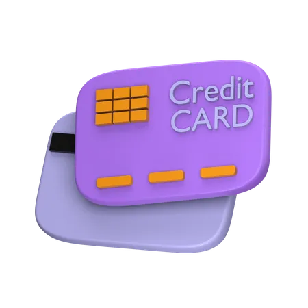 Carte de crédit  3D Icon