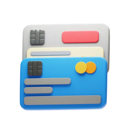 Carte de crédit  3D Icon