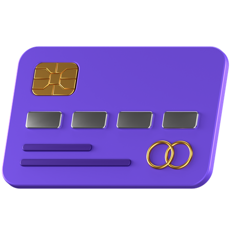 Carte de crédit  3D Icon