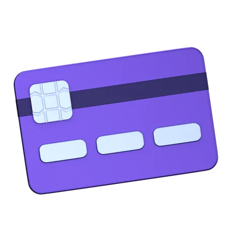 Carte de crédit  3D Icon